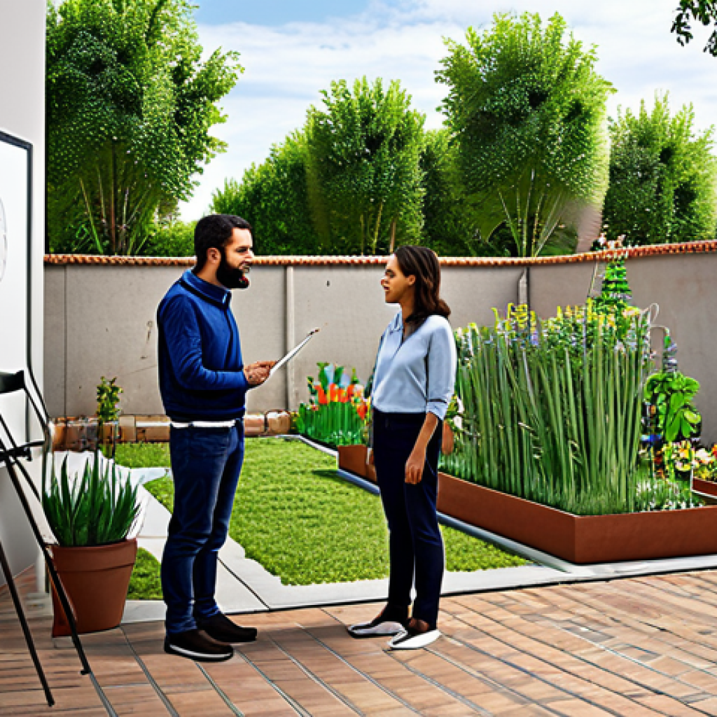 **
"A diverse group of community members, fully clothed in everyday Spanish clothing, collaboratively planning a local urban garden project on a digital whiteboard displaying a map of Madrid, safe for work, appropriate content, professional planning session, perfect anatomy, natural proportions, family-friendly, high-quality render."
**